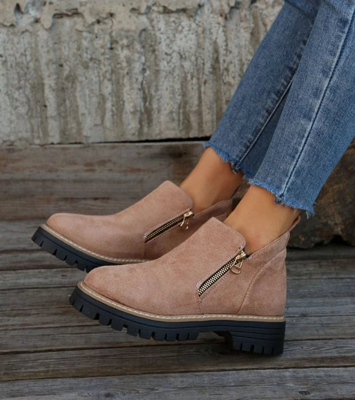 Miladie - מגף אורטופדי עם רוכסן בצד