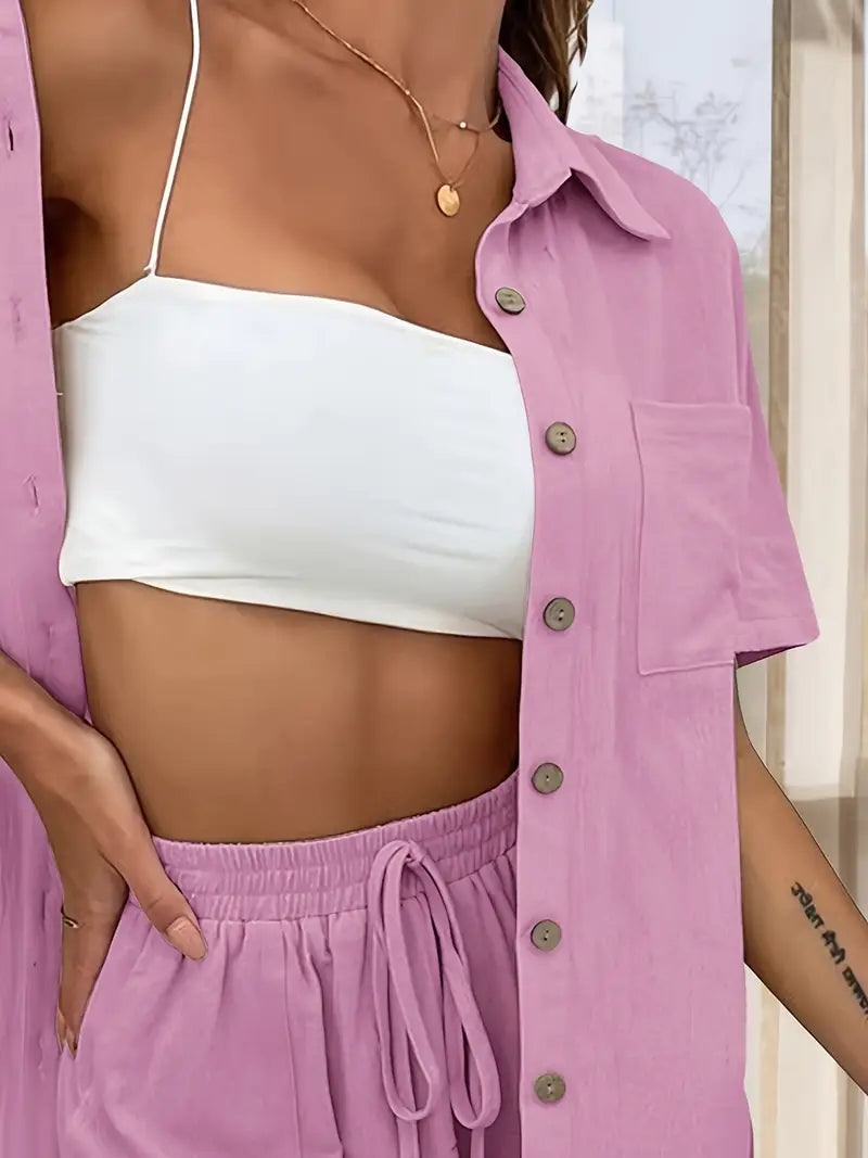 Fani - סט קיצי אלגנטי בן שני חלקים