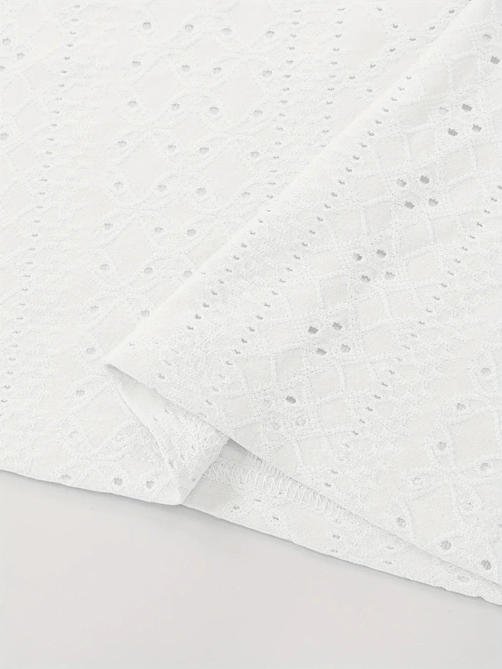 Despina - סט אלגנטי של חולצת קיץ ומכנסיים קצרים