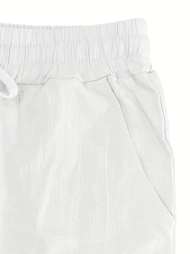 Kirk - מכנסי כותנה נושמים עם כיסים