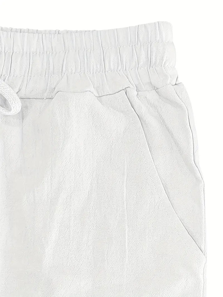 Kirk - מכנסי כותנה נושמים עם כיסים