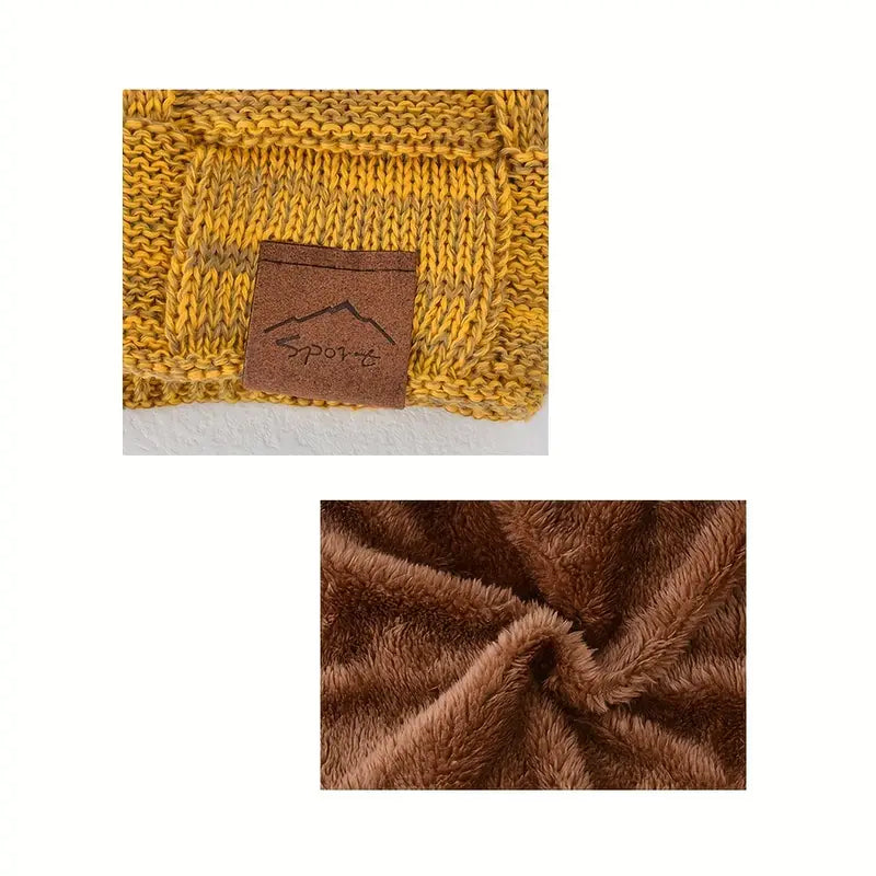 FrostFlex - כובע חורף סרוג רב-תכליתי