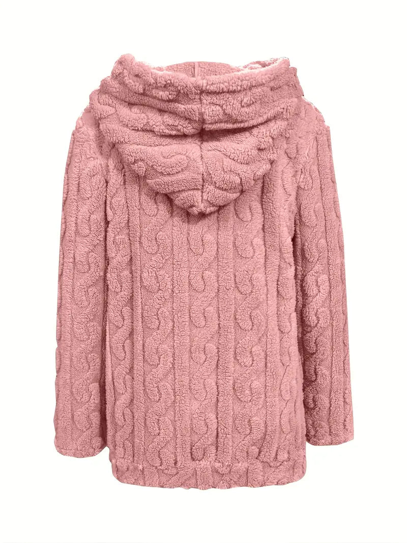 Ganka - סווטשירט עם רוכסן ושרוולים ארוכים