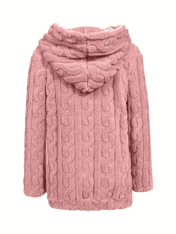 Ganka - סווטשירט עם רוכסן ושרוולים ארוכים