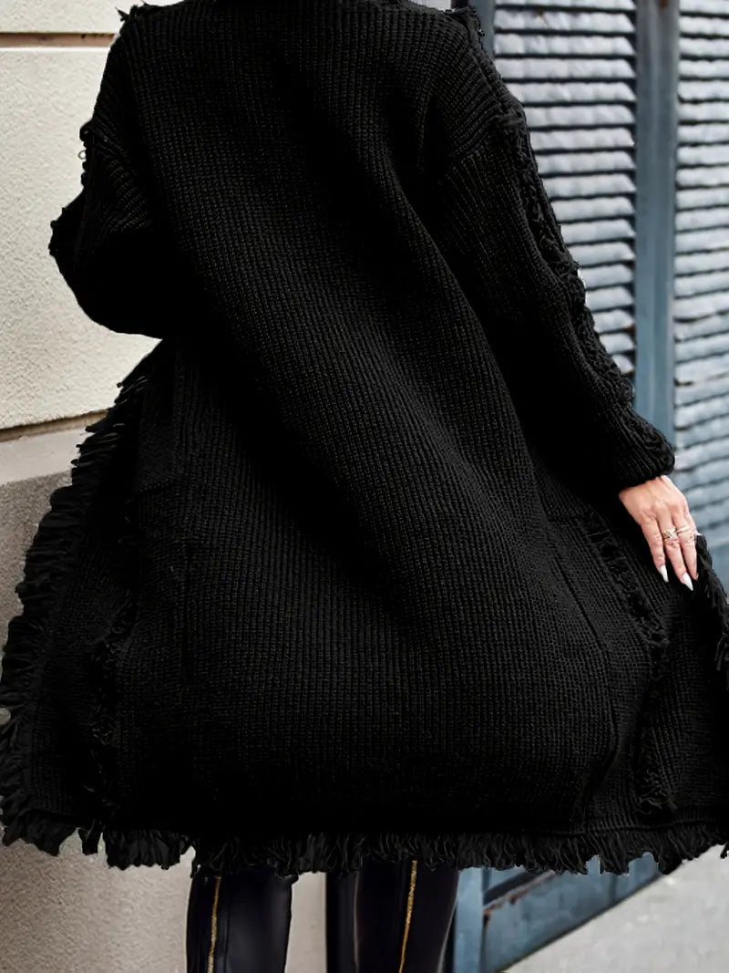 Ramziya - אלגנטיציצה ארוכהקרדיגןעםכיס