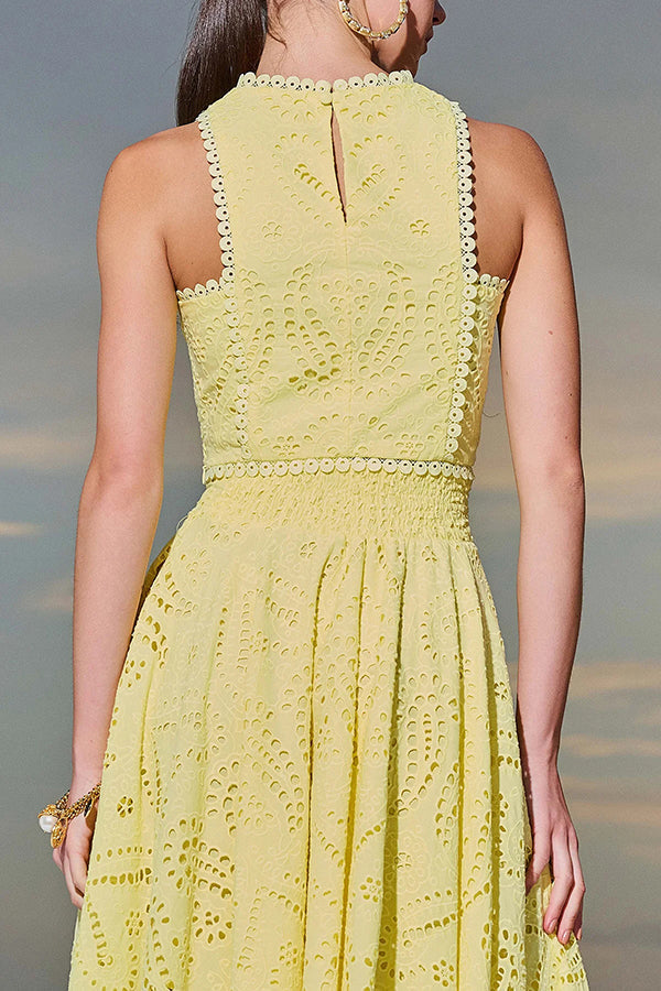 Rosanna - סט תחרה דו-חלקי ללא שרוולים