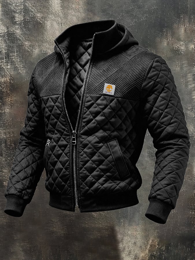 Istvan- ז'קט מרופד עם טלאים וכיסים מרובים