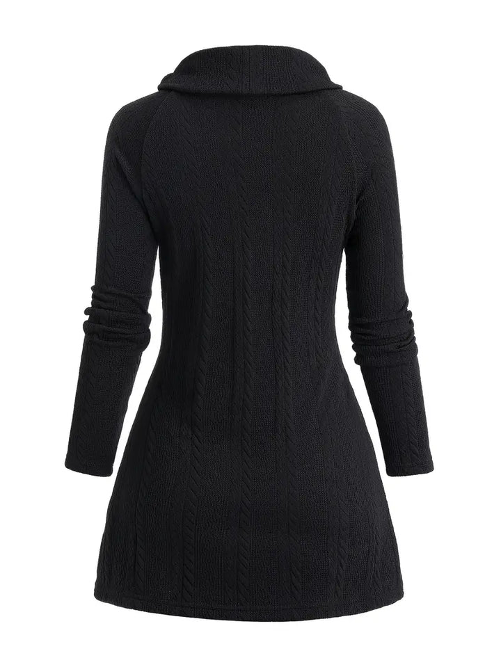 Masabata - קרדיגן סרוג קז'ואל עם כפתורים