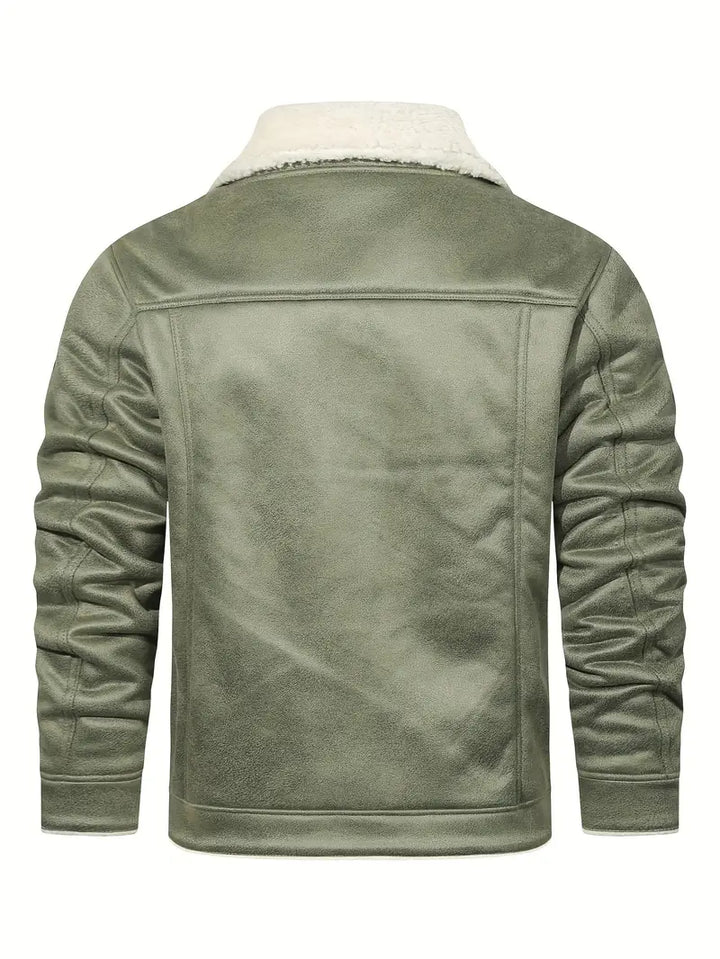 Frederik - ז'קט פוליאסטר קז'ואל עם בטנה מלאכותית