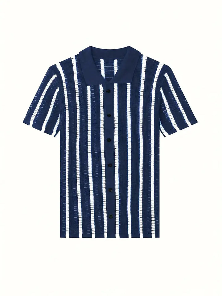 Cordell - סוודר קצר עם שרוולים קצרים ונושם