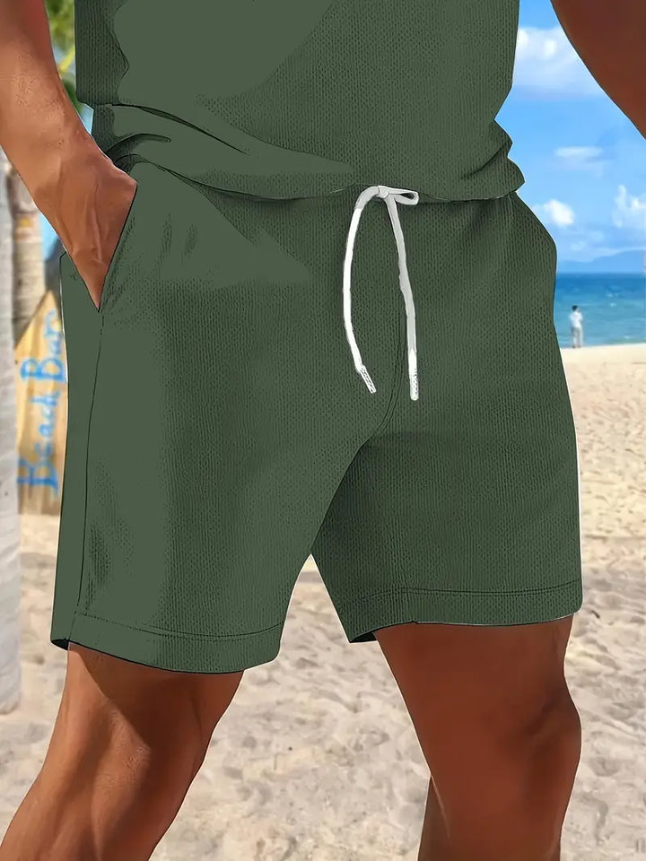 Zackary - סט קצר עם שרוולים קצרים לקיץ