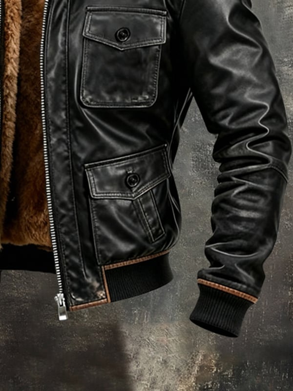 Crowley - מעיל חוץ בסגנון רטרו