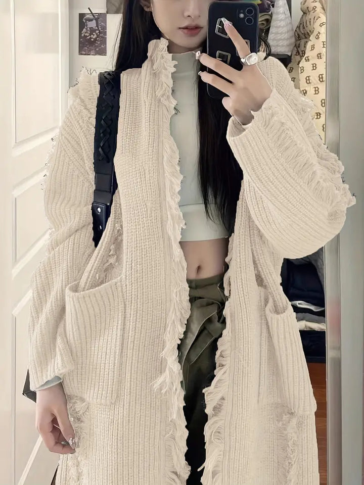 Ramziya - אלגנטיציצה ארוכהקרדיגןעםכיס