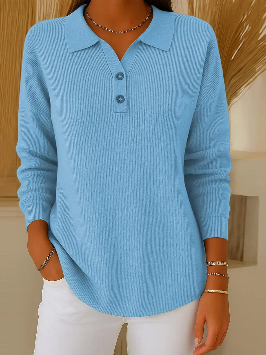 Aranka - חולצה עם שרוולים ארוכים וצווארון דש