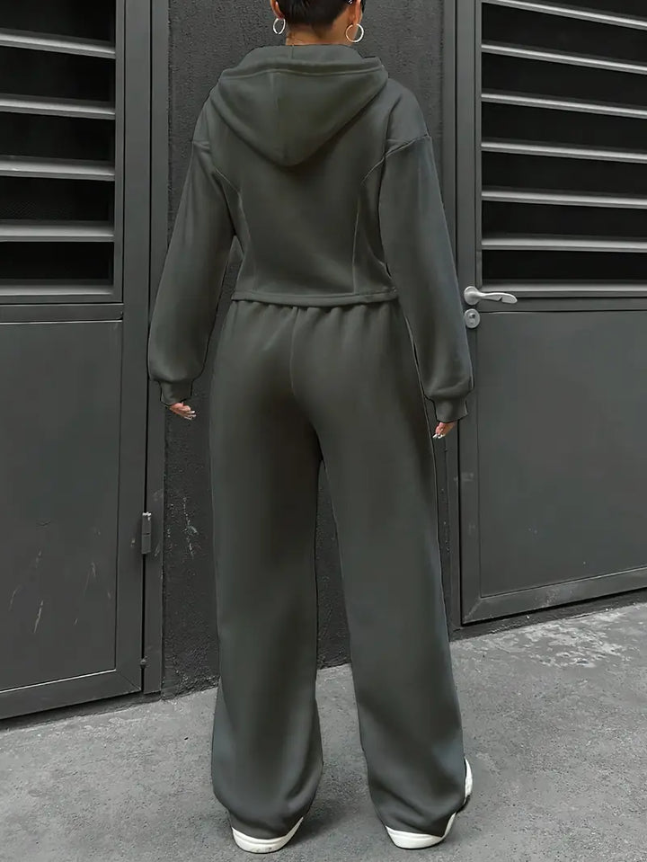 Nanci - סט שני חלקים קז'ואל עם שרוולים ארוכים