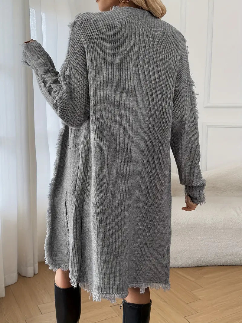 Ramziya - אלגנטיציצה ארוכהקרדיגןעםכיס