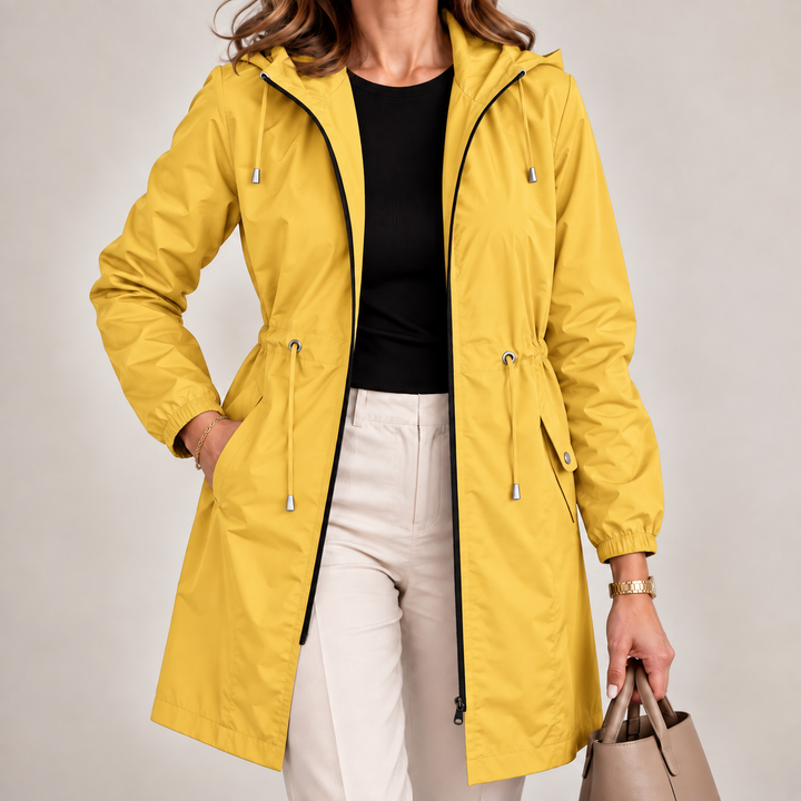 Jenevy - Lightweight Waterproof Jacket With Hoodie