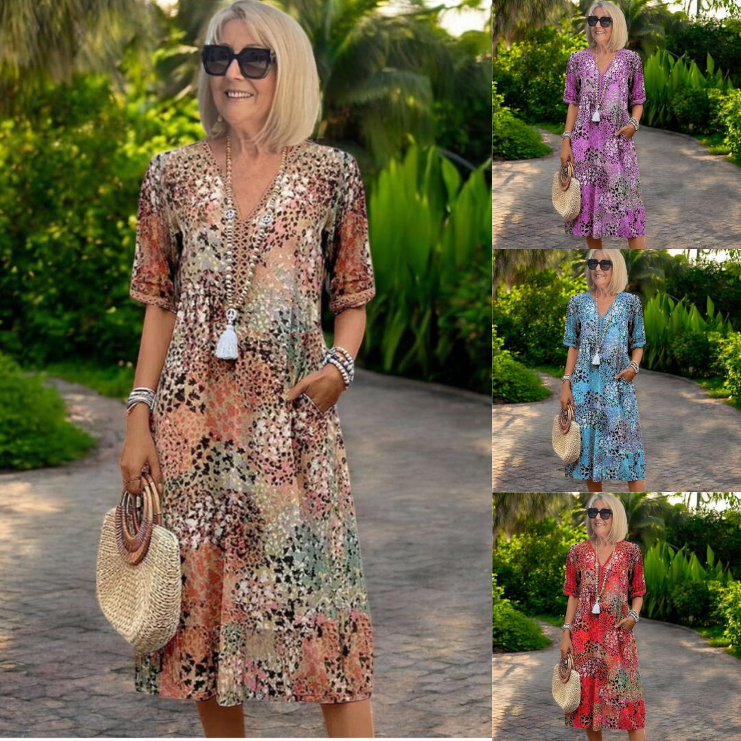 Naima - שמלת אביב זוהרת