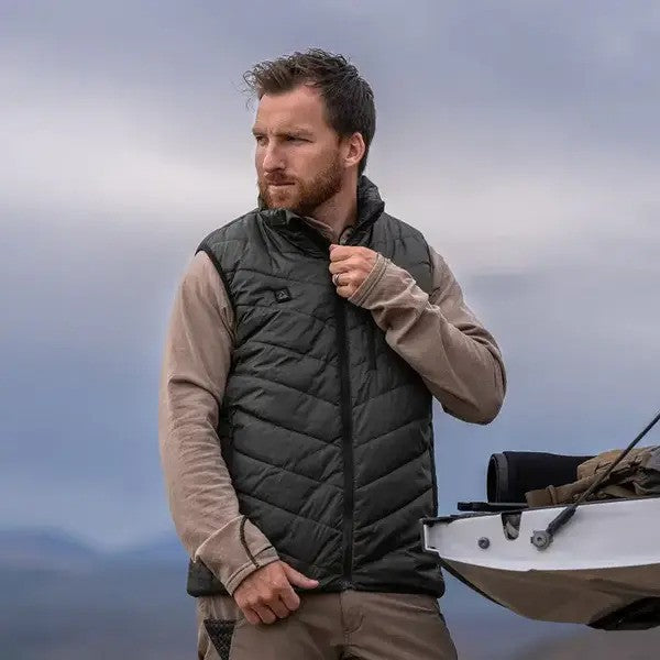 HeatGuard - וסט מחמם ללא שרוולים, עמיד למים