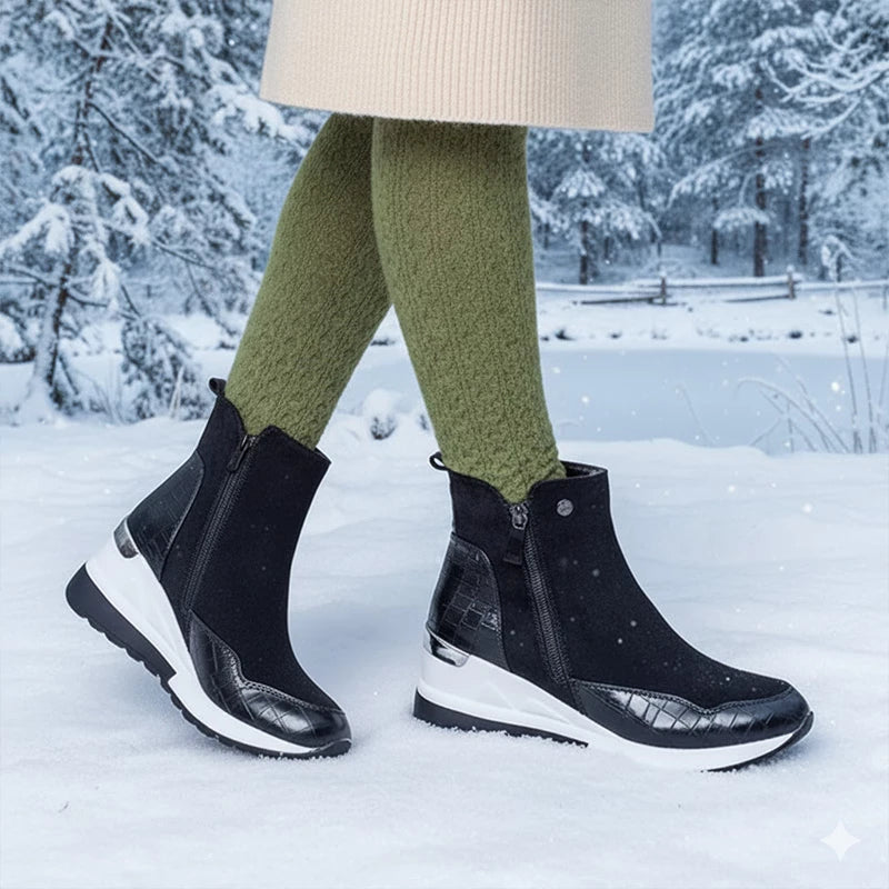 Niniane - מגף קרסול אורתופדי עם רוכסן צדדי