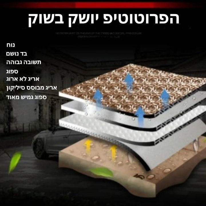 ChillGrid - כריות קירור לרכב מבד משי קרח