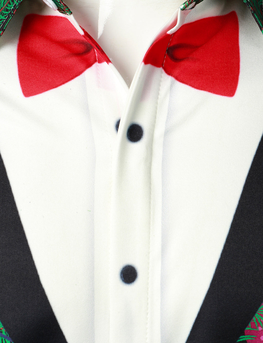 Gason - חולצת גברים עם הדפס הסוואה של עץ חג המולד, גזרה רגילה, חולצה ארוכת שרוולים עם עיצוב מהנה