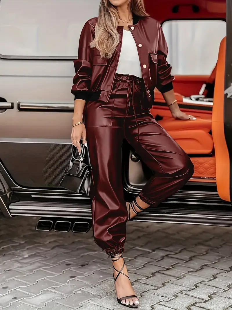 Tabea - סט דו-חלקים מעור