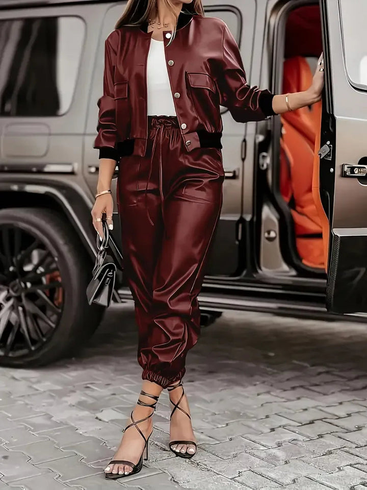 Tabea - סט דו-חלקים מעור