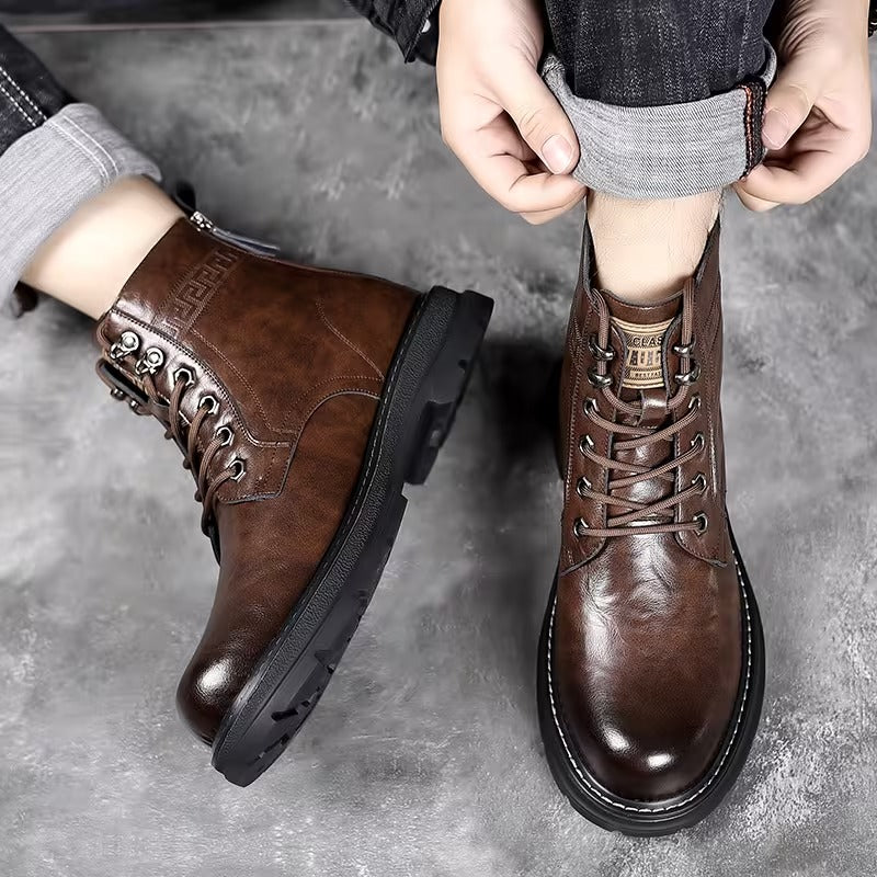 Hinnerk - מגף עור אורטופדי