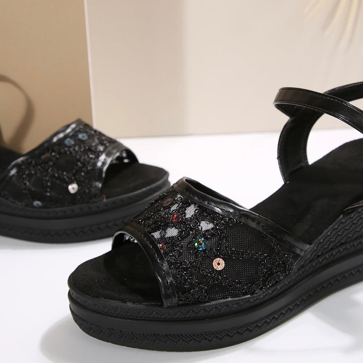 Cara - סנדלי פלטפורמה עבים ונוחים