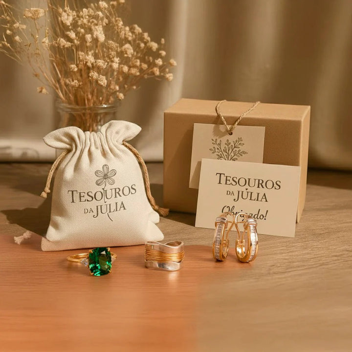 LuxeCurve - צמיד אלגנטי פתוח באמייל לבן וזהב