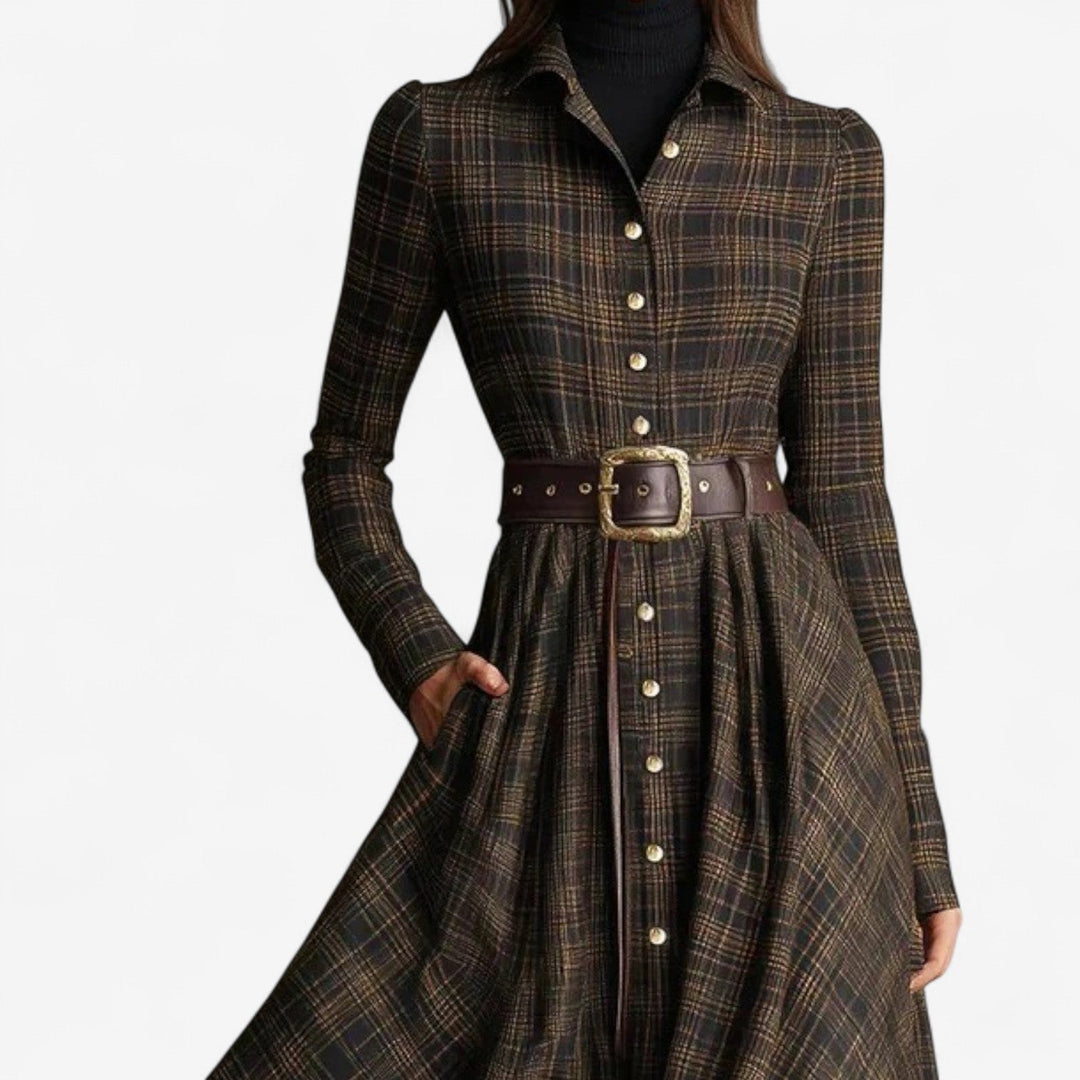 Jannali - שמלת מקסי עם מותן אלסטית