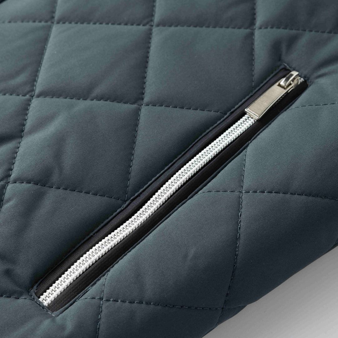 Hristo - מעיל עם בטנה מפליז בדוגמת יהלומים