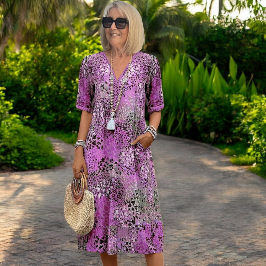 Naima - שמלת אביב זוהרת