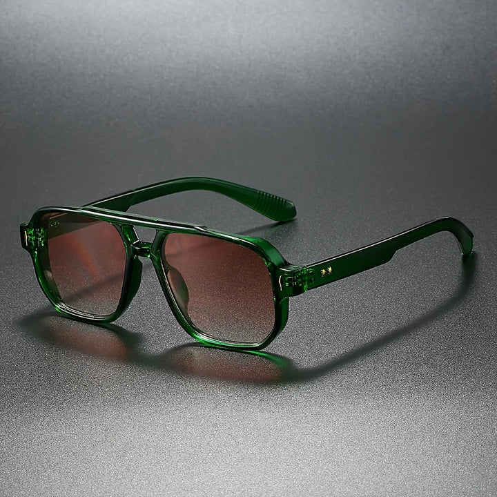 LumeSight - משקפי שמש מרובעים עם גשר כפול