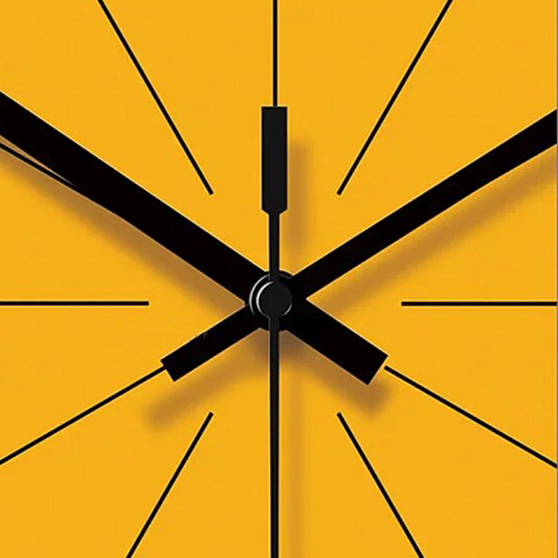 HourNest - שעון קיר כתום אוסלו