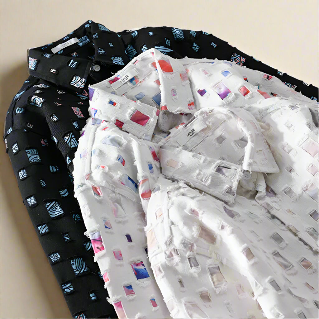 Nazirah - חולצת פסיפס אלגנטית