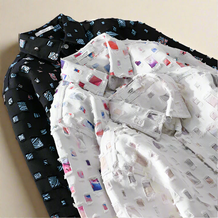 Nazirah - חולצת פסיפס אלגנטית