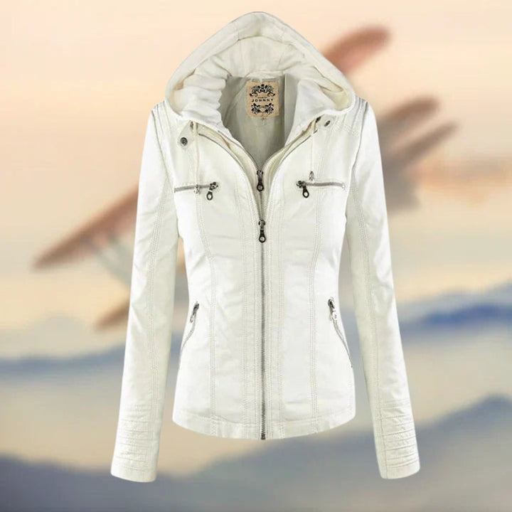 Janina – מעיל עור אלגנטי וייחודי