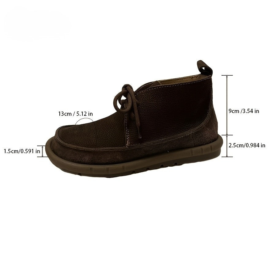 Lirinda - מגפי עור עם שרוכים