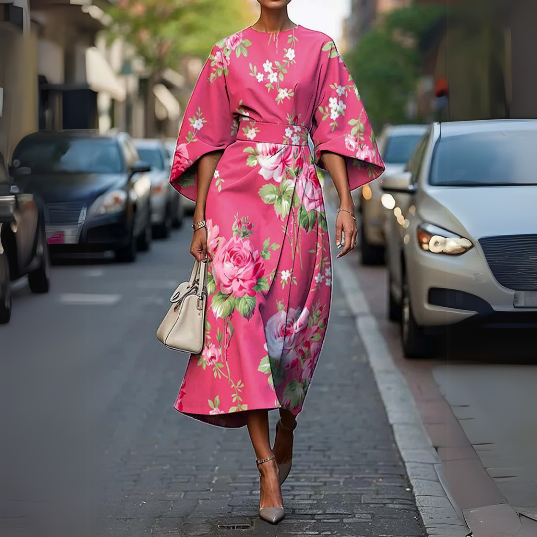 Lucy - שמלה ארוכה עם מותן אלסטית