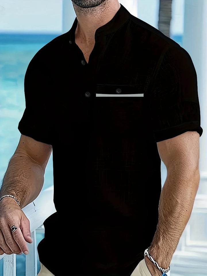 Putin - חולצת שרוולים קצרים נושמת עם כיס