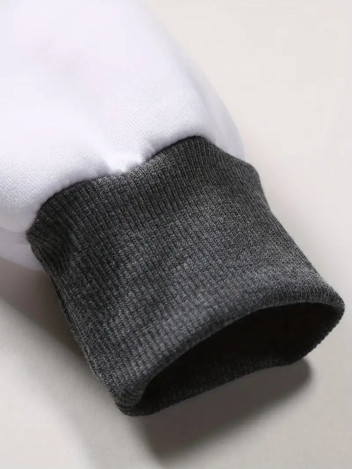 Blaine - סווטשירט מסוגנן עם פסים מנוגדים