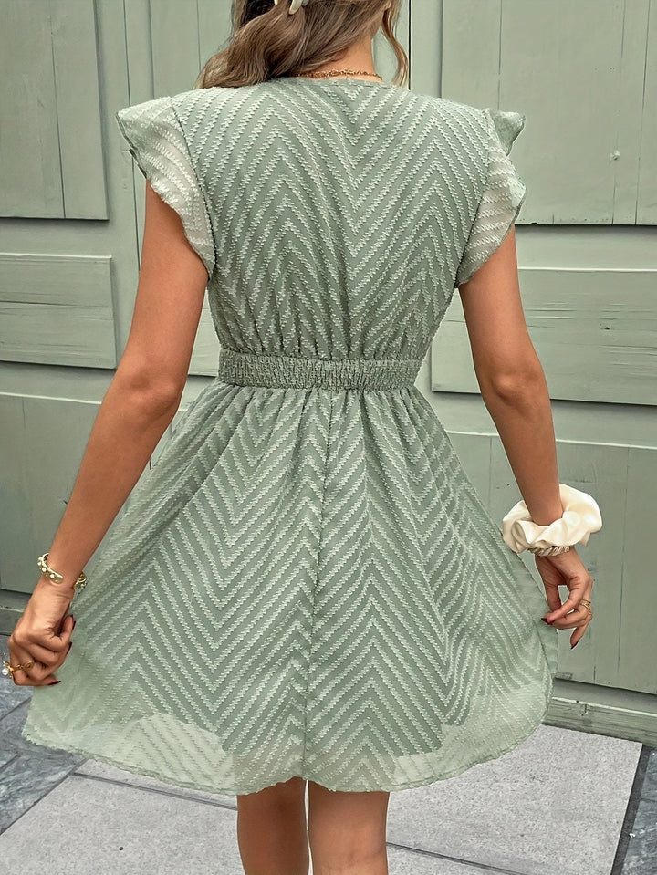 Shirley - שמלת קיץ ללא שרוולים עם מחשוף V