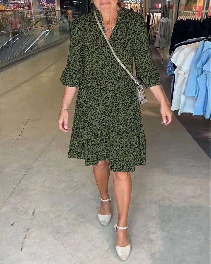 Siobhan - שמלת הדפס נמר