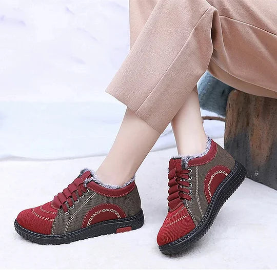 Triss - מגפי חורף מכותנה עם בטנה מפליס