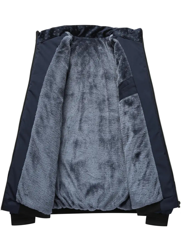 Bavuma - ז'קט פוליאסטר קז'ואל עם רוכסן