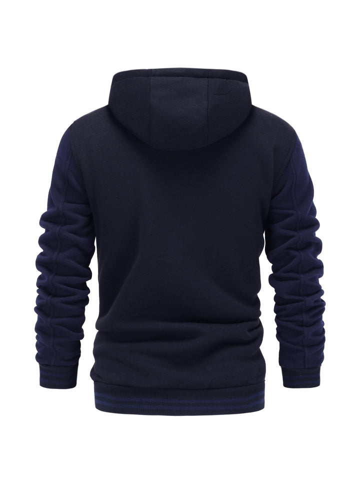 Askhat - מעיל בייסבול עם שרוולים ארוכים וכובע