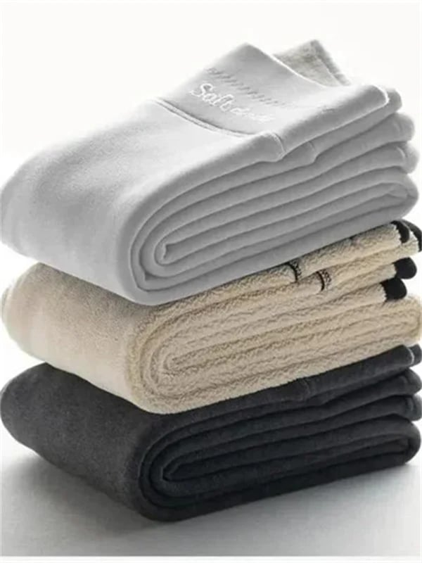 Karlina - מכנסיים קז'ואליים בגזרה גבוהה