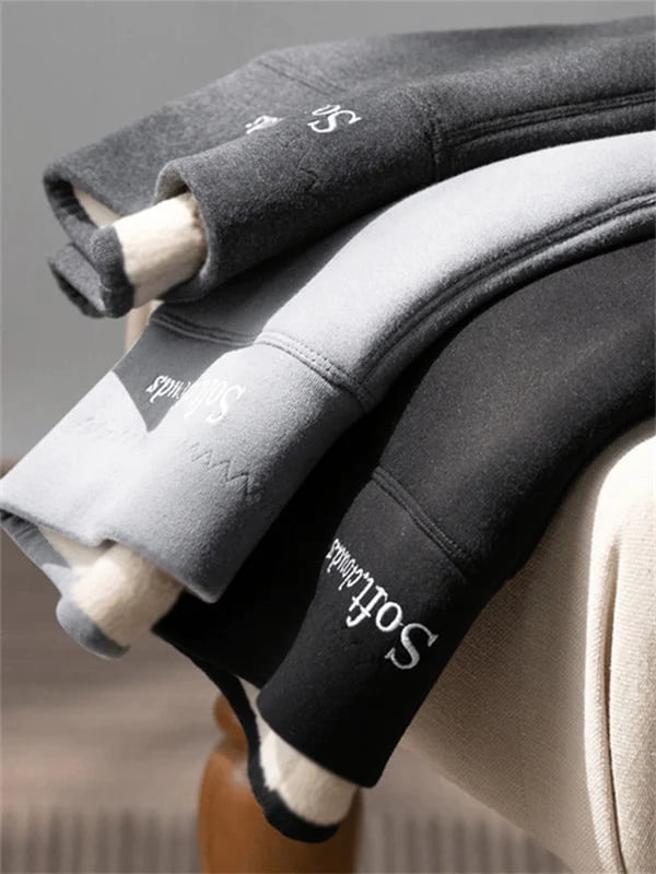 Karlina - מכנסיים קז'ואליים בגזרה גבוהה